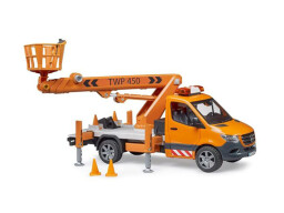 Bruder MB Sprinter s vysokozdvižnou pracovní plošinou 1:16